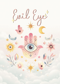 EVIL EYE TALISMAN (Soft Pink)