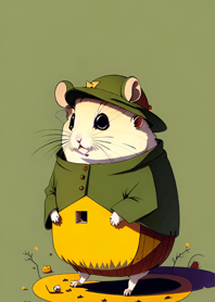 Halloween Hamster 253E00