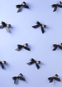 Minimal ribbon [Blue&Black]