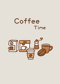 Daily coffee tim(fog gray brown)