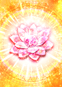 幸運に満たされる「蓮の花クリスタル」