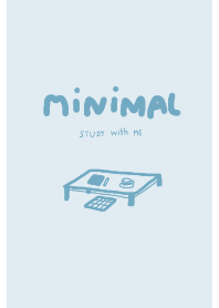 มินิมอล-โต๊ะฟ้า