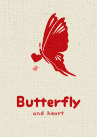 Butterfly & heart ver_Beige3