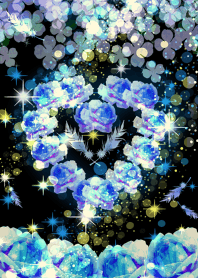 浄化と運気上昇のブルーローズ