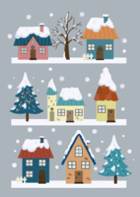 Scandinavian style / winter / gray2