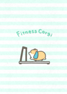 Fitness Corgi theme