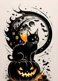 halloween cat 843292