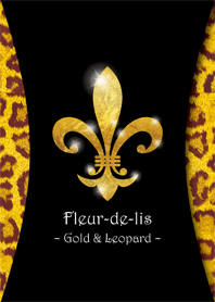 Fleur-de-lis ''Gold & Leopard'' ver.1