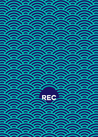 JAPAN WAVE PATTERN BLUE MINT