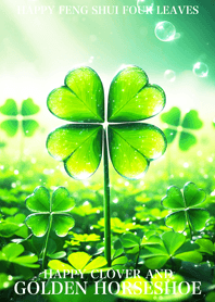 Lucky four leaf clover Lucky 13