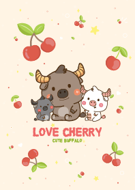 Buffalo Love Cherry Kawaii