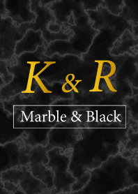 K&R-Marble&Black-Initial