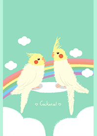 玄鳳鸚鵡-多多和比比