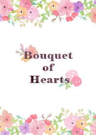 Bouquet of hearts - for World