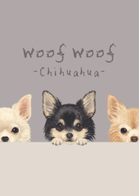 Woof Woof - Chihuahua L - GRAY