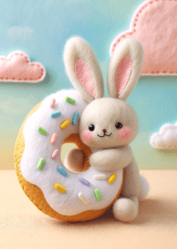 Fluffy Doughnut