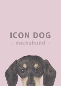ICON DOG - dachshund - PASTEL PK/05