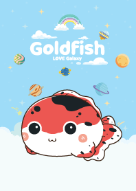 Goldfish Chic Cloud Soft Blue