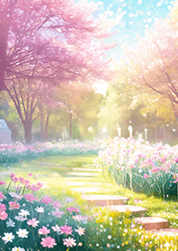 Beautiful real scenery(Spring-701)