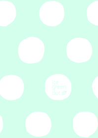 ice green and dot
