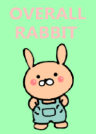 オーバーオールうさぎ