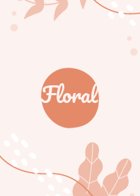 Simple Floral Apricot 3
