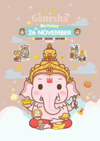 Ganesha x November 26 Birthday