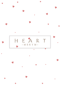 HEART RED-SIMPLE MEKYM 26