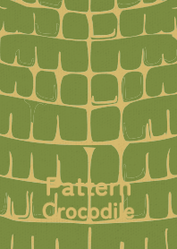 Pattern Crocodile kusairo