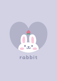 うさぎ3もも[パープル]