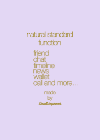 natural standard function -G/L-