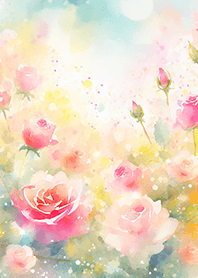 薔薇(バラ)の花の着せかえ(R3351)
