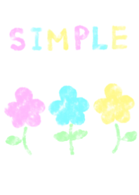 Theme of a simple flower2