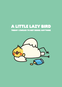 Lazy bird -Cockatiel1