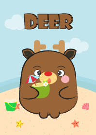 Summer Fat Deer theme