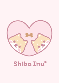 Shiba Inu Bone - Pink
