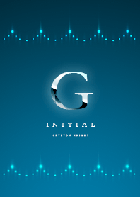 Initial "G"_DarkBlue