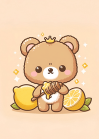 可愛的蜂蜜檸檬熊 04