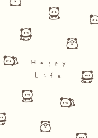 แพนด้าน้อย | beige yellow