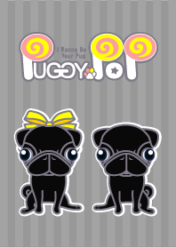 ブラックでパグ着せかえ!!2
