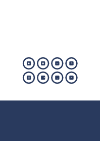 SIMPLE(white blue)V.774b