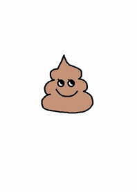 うんち x (ホワイト)