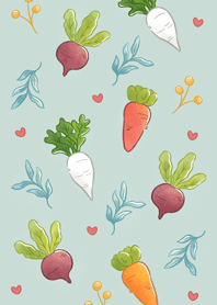Veggies ver1 (teal)