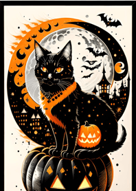 halloween cat 485387