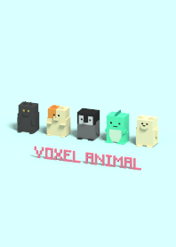 voxel animals