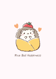 Hedgehog&Onigiri:pink 2