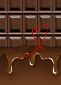 chocolate x heart