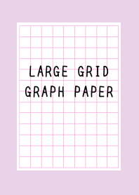 LARGE PINK GRID GRAPH PAPER-LIGHT PURj