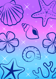 BEACH * SEA * SHELL * STARFISH *