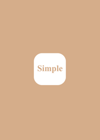 Simplicity.Milk Tea Brown